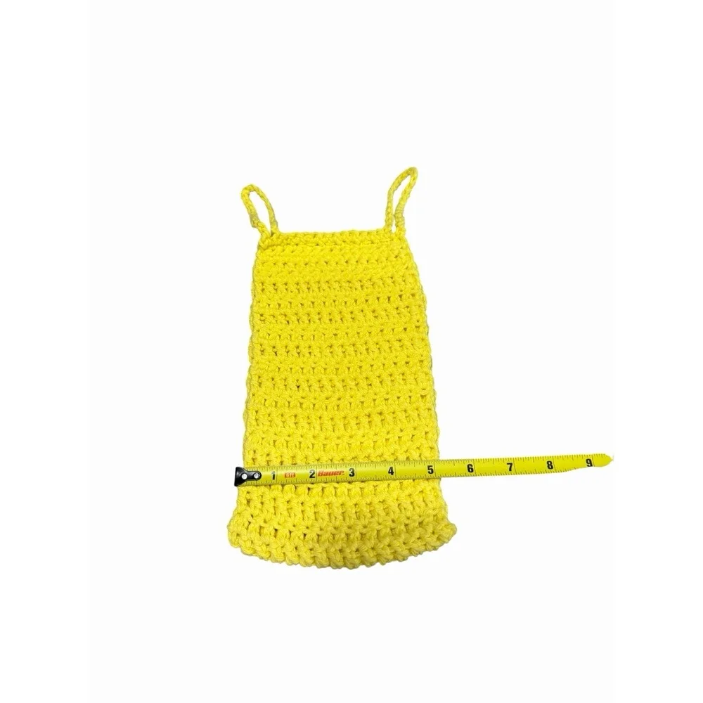 New Crochet Handmade Hanging Toilet Paper Roll Holder Bathroom Accessory